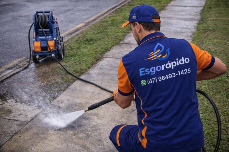 Hidrojateamento em Joinville – SC