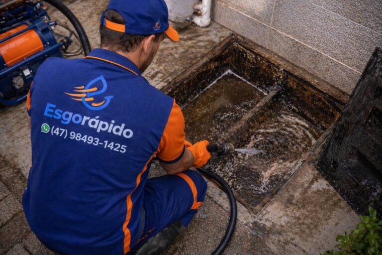 Limpeza de Caixa de Gordura em Joinville – SC